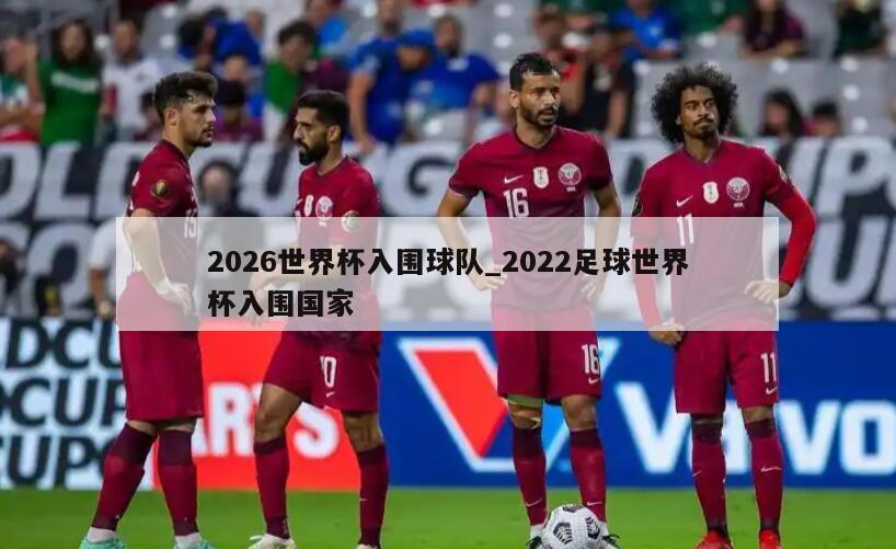 2026世界杯入围球队_2022足球世界杯入围国家