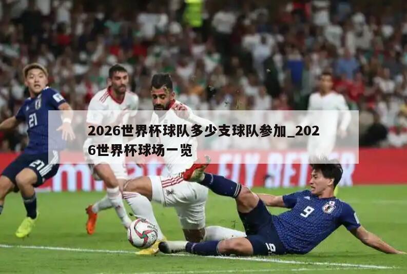2026世界杯球队多少支球队参加_2026世界杯球场一览