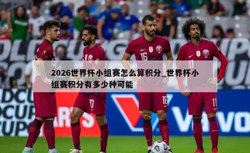 2026世界杯小组赛怎么算积分_世界杯小组赛积分有多少种可能